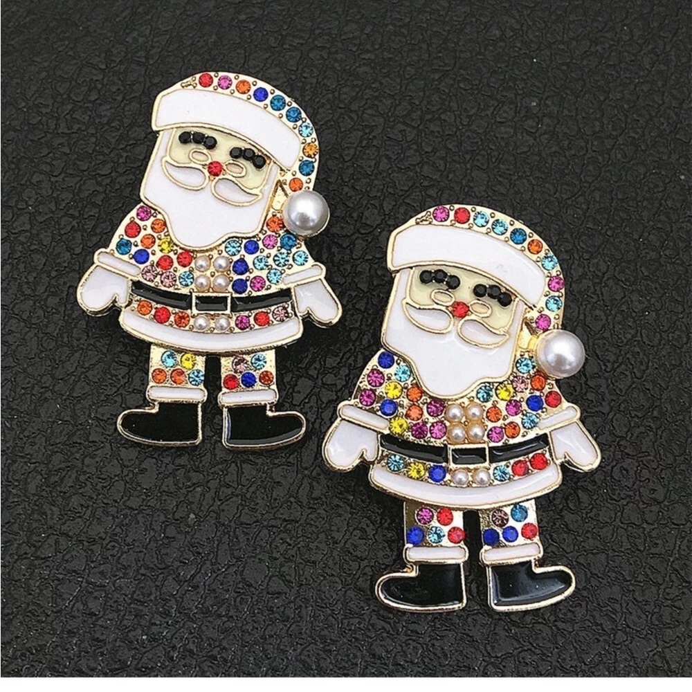 Cute Christmas Santa Claus Earrings